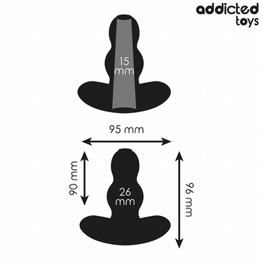 Plug Anale Cavo Addicted Toys - Stimolazione Profonda e Sicura